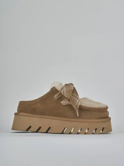 Outlet Stivaletti tacco 3cm camoscio Donna Stivaletti Tacco Basso