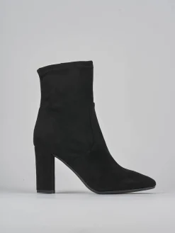 Sale Stivaletti tacco 9cm camoscio Donna Stivaletti Tacco Alto