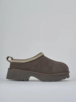 Hot Stivaletti tacco 3cm camoscio testa Donna Stivaletti Tacco Basso