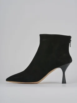 Best Stivaletti tacco 7cm camoscio Donna Stivaletti Tacco Alto