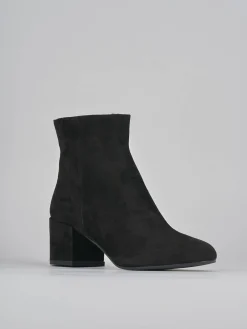 Discount Stivaletti tacco 6cm camoscio Donna Stivaletti Tacco Alto