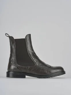 Best Stivaletti tacco 2cm cocco testa Donna Stivaletti Tacco Basso