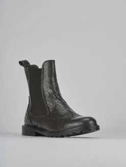 Best Stivaletti tacco 2cm cocco testa Donna Stivaletti Tacco Basso