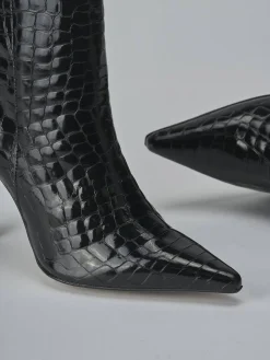 Stivaletti tacco 9cm cocco Donna Stivaletti Tacco Alto