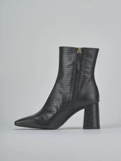 Stivaletti tacco 7cm cocco Donna Stivaletti Tacco Alto