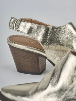 Best Stivaletti tacco 6cm laminato Donna Stivaletti Tacco Alto