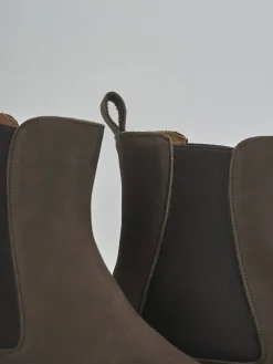 Sale Stivaletti tacco 2cm nabuk testa Donna Stivaletti Tacco Basso