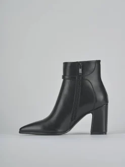 Discount Stivaletti tacco 9cm pelle sostenibile Donna Stivaletti Tacco Alto