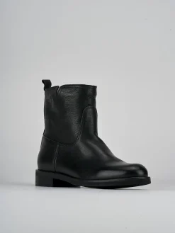 Online Stivaletti tacco 2cm pelle Donna Stivaletti Tacco Basso