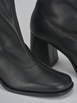 Discount Stivaletti tacco 8cm pelle Donna Stivaletti Tacco Alto