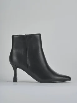 Stivaletti tacco 7cm pelle sostenibile Donna Stivaletti Tacco Alto