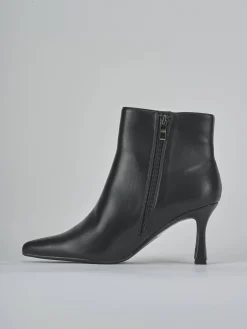 Stivaletti tacco 7cm pelle sostenibile Donna Stivaletti Tacco Alto