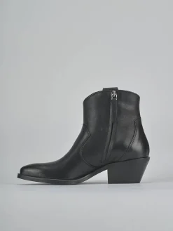 Discount Stivaletti tacco 4cm pelle Donna Stivaletti Tacco Basso