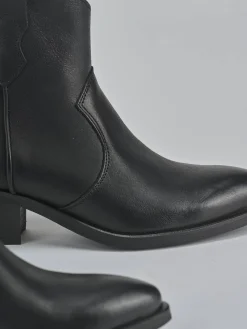 Discount Stivaletti tacco 4cm pelle Donna Stivaletti Tacco Basso