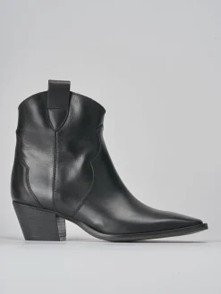 Clearance Stivaletti tacco 5cm pelle Donna Stivaletti Tacco Alto