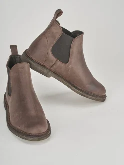 Discount Stivaletti tacco 1cm pelle testa Uomo Stivaletti