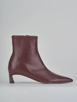 Sale Stivaletti tacco 5cm pelle bordo' Donna Stivaletti Tacco Alto
