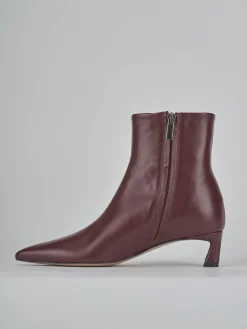 Sale Stivaletti tacco 5cm pelle bordo' Donna Stivaletti Tacco Alto