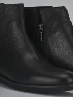 New Stivaletti tacco 2cm pelle Donna Stivaletti Tacco Basso