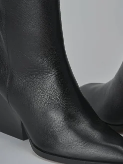 Sale Stivaletti tacco 8cm pelle Donna Stivaletti Tacco Alto