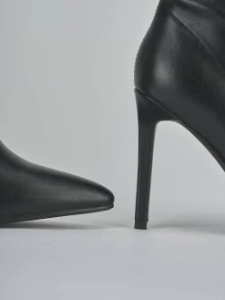 New Stivaletti tacco 10cm pelle sostenibile Donna Stivaletti Tacco Alto