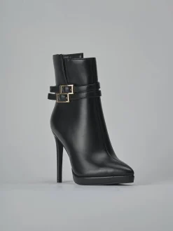 Sale Stivaletti tacco 10cm pelle sostenibile Donna Stivaletti Tacco Alto