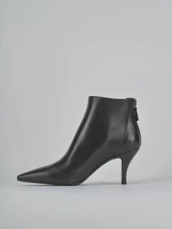 Sale Stivaletti tacco 7cm pelle testa Donna Stivaletti Tacco Alto