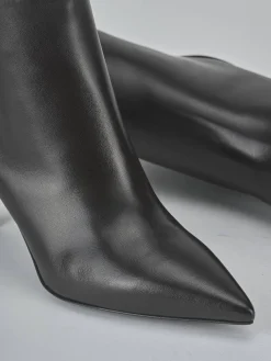 Sale Stivaletti tacco 7cm pelle testa Donna Stivaletti Tacco Alto