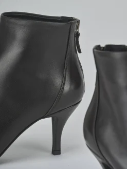 Sale Stivaletti tacco 7cm pelle testa Donna Stivaletti Tacco Alto