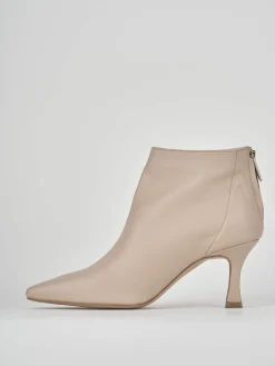 Stivaletti tacco 7cm pelle Donna Stivaletti Tacco Alto