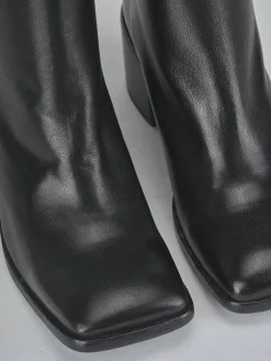 Outlet Stivaletti tacco 6cm pelle Donna Stivaletti Tacco Alto