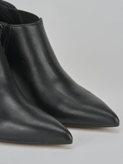 New Stivaletti tacco 5cm pelle Donna Stivaletti Tacco Alto