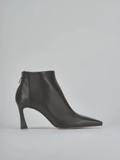 New Stivaletti tacco 8cm pelle testa Donna Stivaletti Tacco Alto