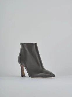 New Stivaletti tacco 8cm pelle testa Donna Stivaletti Tacco Alto