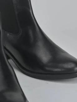 Clearance Stivaletti tacco 4cm pelle Donna Stivaletti Tacco Basso