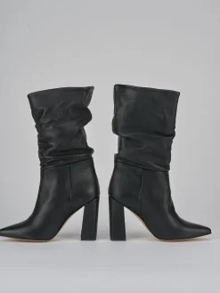 Stivaletti tacco 9cm pelle Donna Stivaletti Tacco Alto