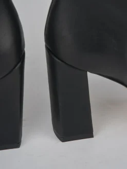 Stivaletti tacco 9cm pelle Donna Stivaletti Tacco Alto