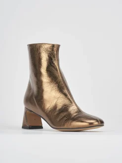 Outlet Stivaletti tacco 5cm pelle Donna Stivaletti Tacco Alto