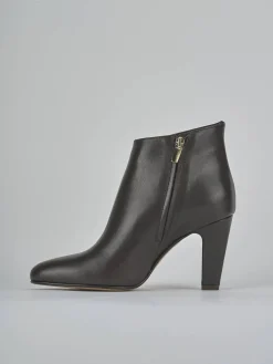 Online Stivaletti tacco 8cm pelle testa Donna Stivaletti Tacco Alto