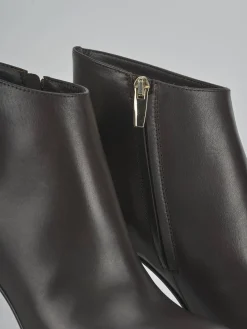 Online Stivaletti tacco 8cm pelle testa Donna Stivaletti Tacco Alto