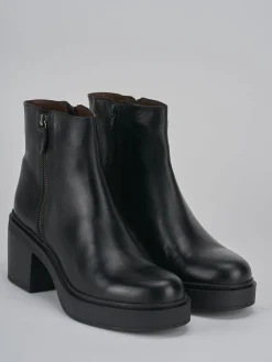 Stivaletti tacco 6cm pelle Donna Stivaletti Tacco Alto