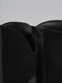 Stivaletti tacco 5cm pelle Donna Stivaletti Tacco Alto