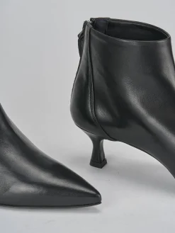 Stivaletti tacco 5cm pelle Donna Stivaletti Tacco Alto