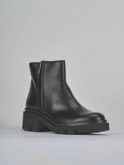 Discount Stivaletti tacco 5cm pelle Donna Stivaletti Tacco Alto