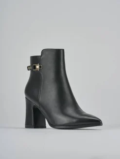 Clearance Stivaletti tacco 7cm pelle Donna Stivaletti Tacco Alto