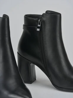 Clearance Stivaletti tacco 7cm pelle Donna Stivaletti Tacco Alto