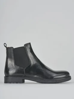 Outlet Stivaletti tacco 2cm pelle Donna Stivaletti Tacco Basso