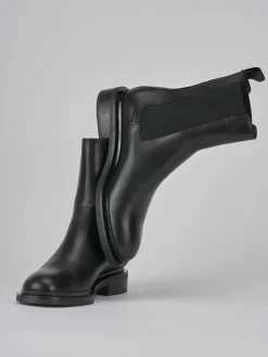 Stivaletti tacco 2cm pelle Donna Stivaletti Tacco Basso