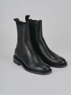 Stivaletti tacco 2cm pelle Donna Stivaletti Tacco Basso