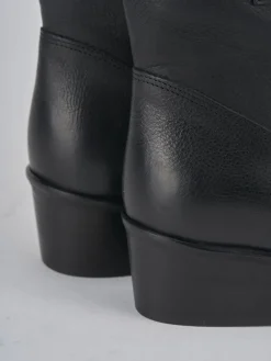 Clearance Stivaletti tacco 3cm pelle Donna Stivaletti Tacco Basso